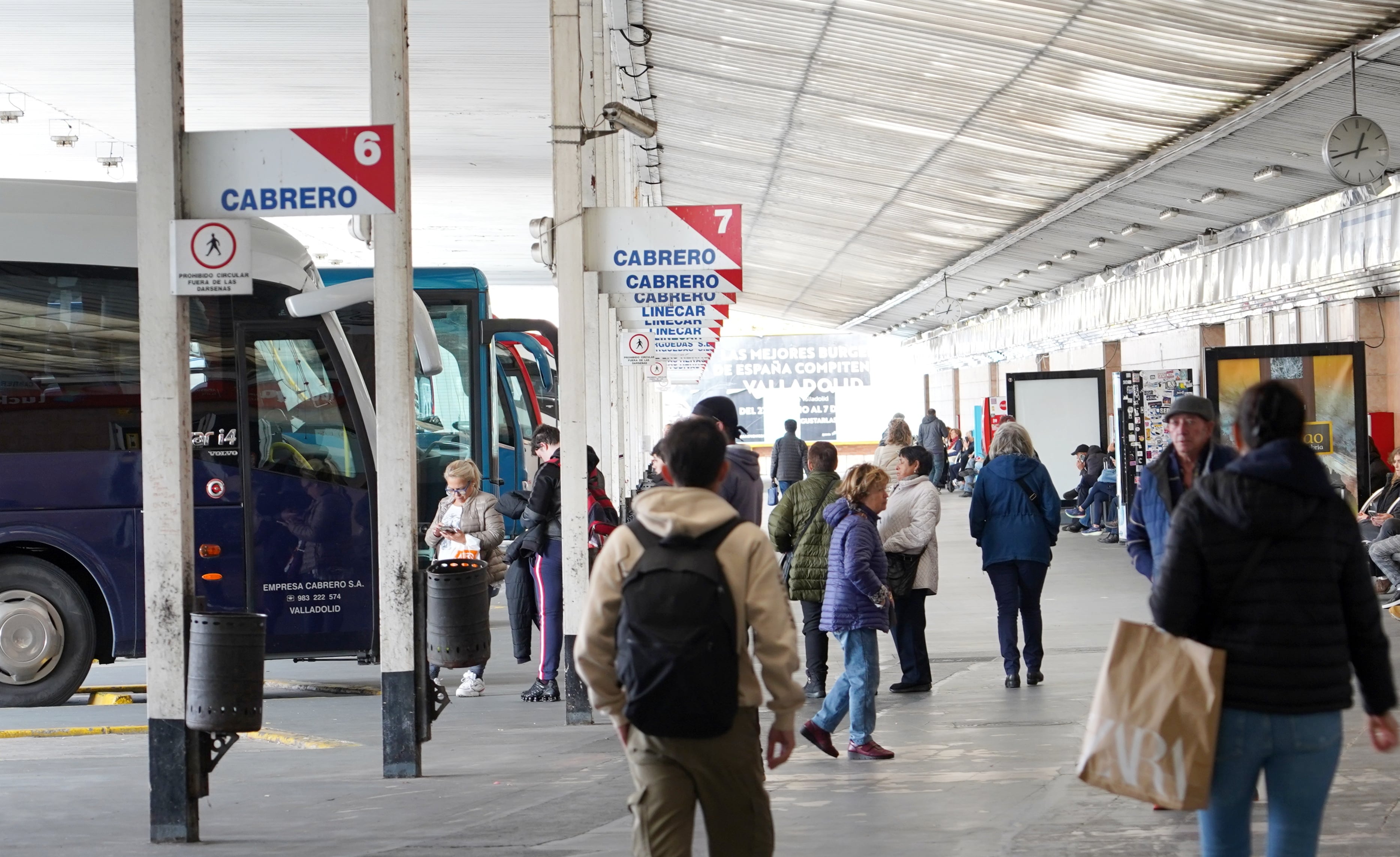 Imagen de archivo. Estación de autobuses de Valladolid