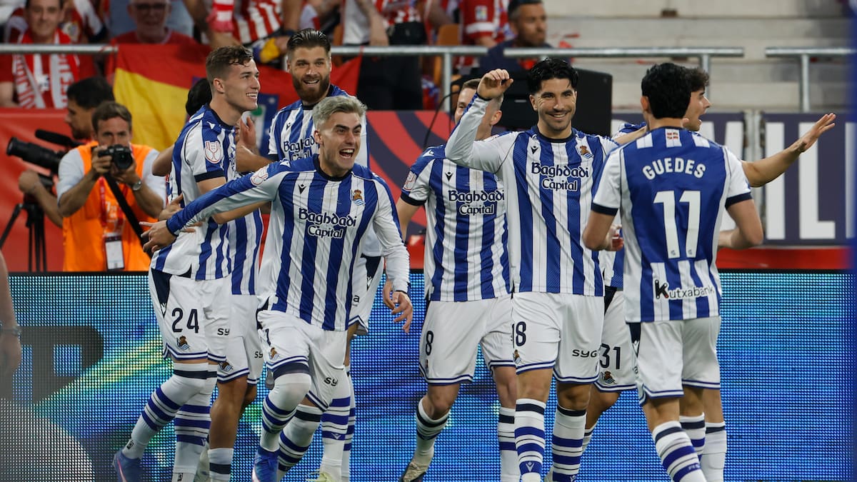 Barrenetxea anota el gol más tempranero de la historia en las finales de la Copa del Rey a los... ¡14 segundos!
