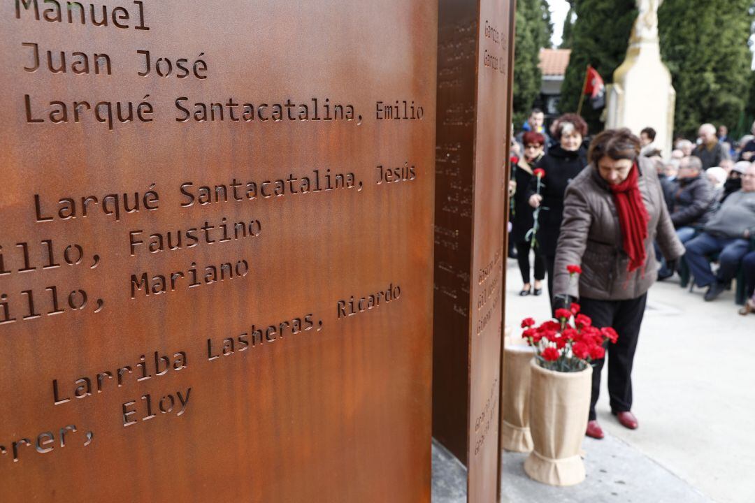 Homenaje en Zuera a represaliados por el Franquismo 