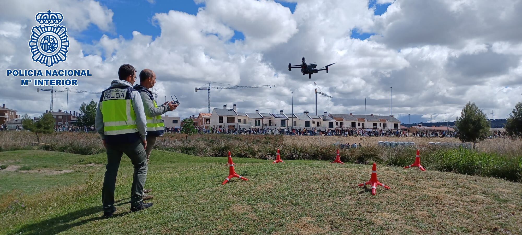 Los drones de la Policía Nacional sobrevolarán el recinto