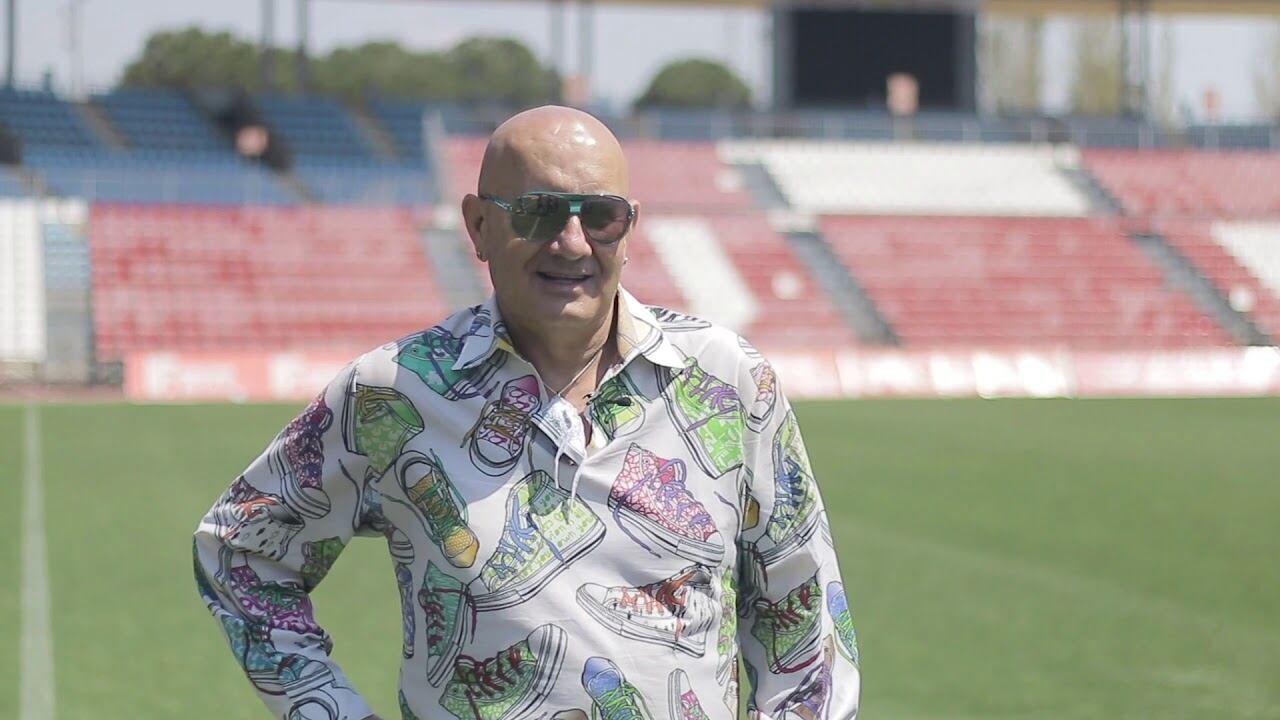 Antonio Membrives en su etapa de consejero del Almería.