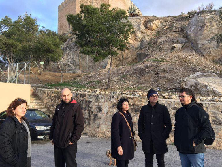 Visita del diputado y la senadora de Unidos Podemos a Petrer