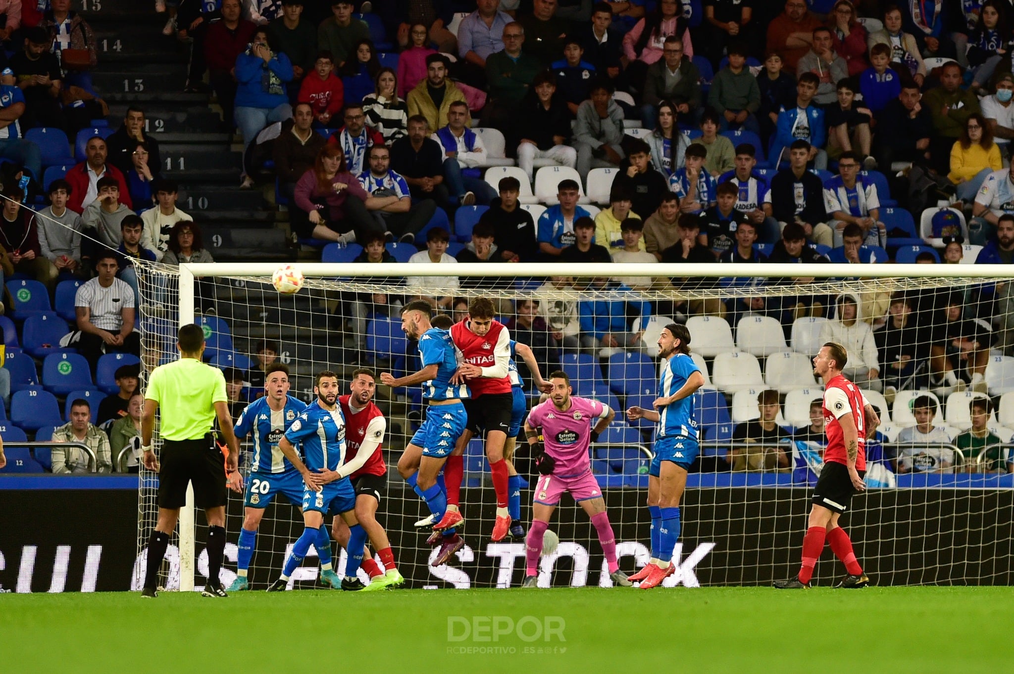J10 Primera Federación: Dépor - Sanse. 29.10.2022