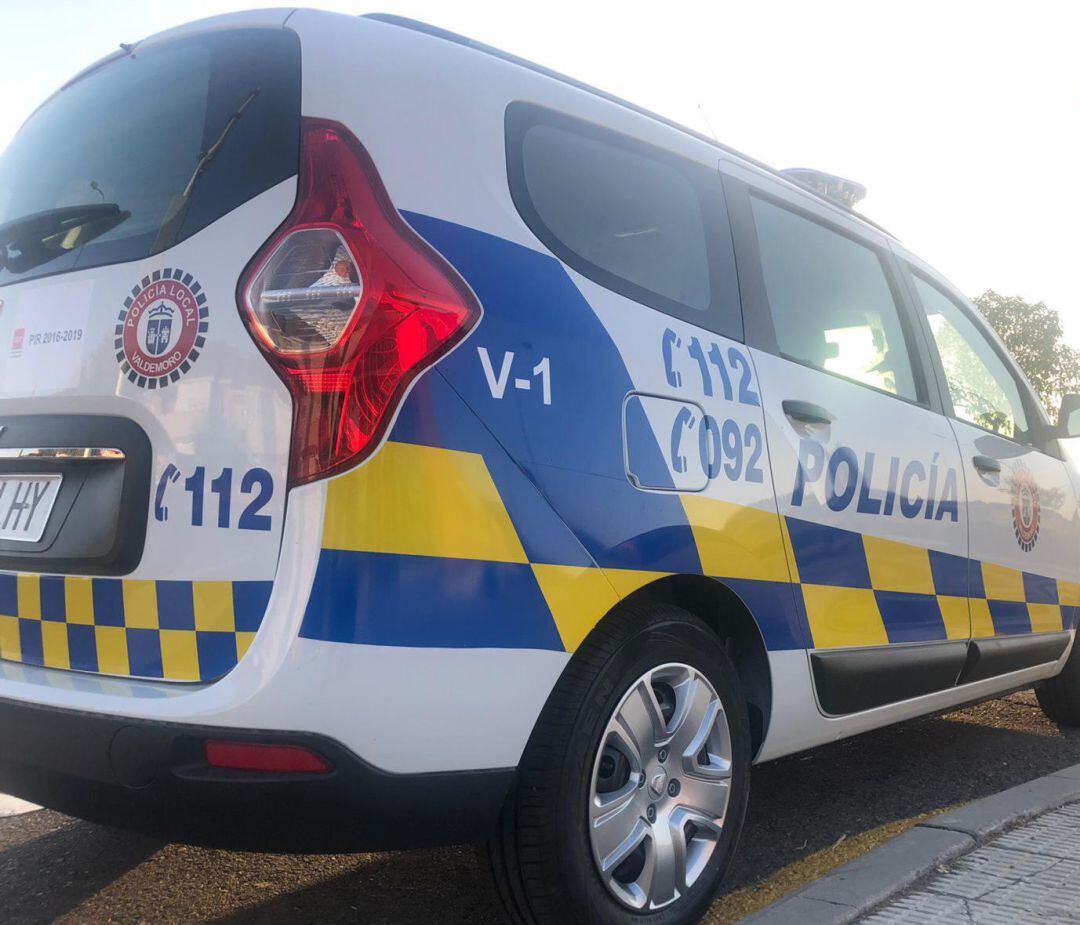 Imagen de archivo de un coche de la policía local valdemoreña.