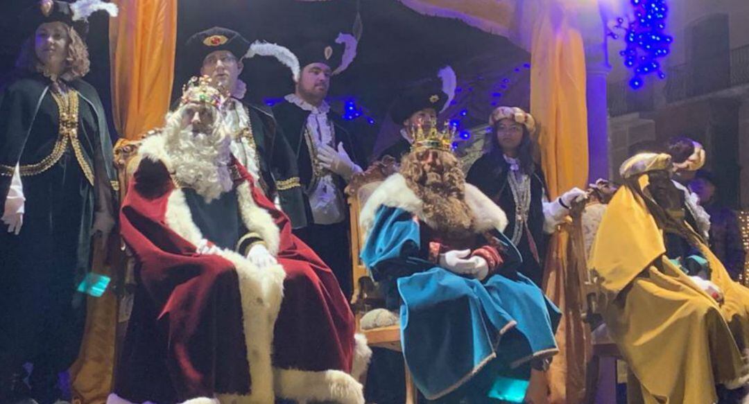 Los Reyes Magos a su paso por Navarra