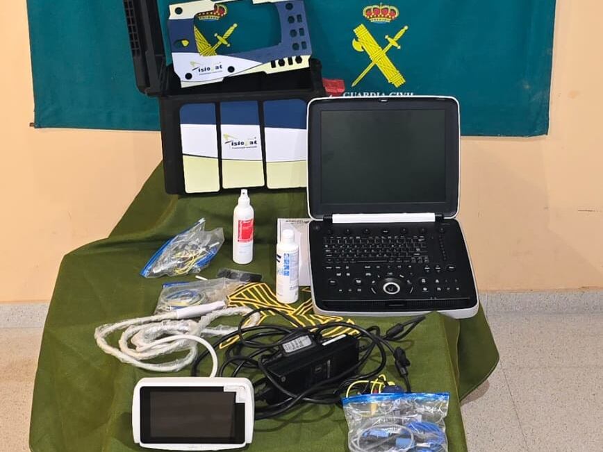 Dos personas detenidas por un robo en una clínica de Herrera de Pisuerga