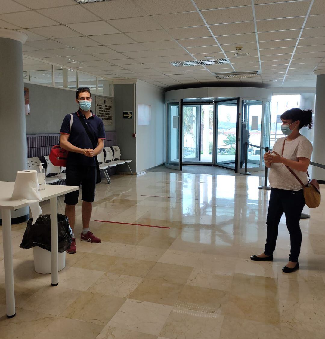 Control de acceso al Hospital de Elda