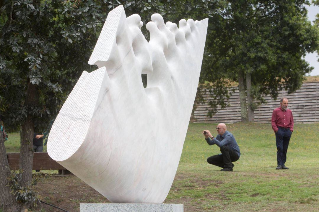 Obra expuesta en la tercera edición del Simposio Internacional de Escultura del Miño en Vila Nova de Cerveira.