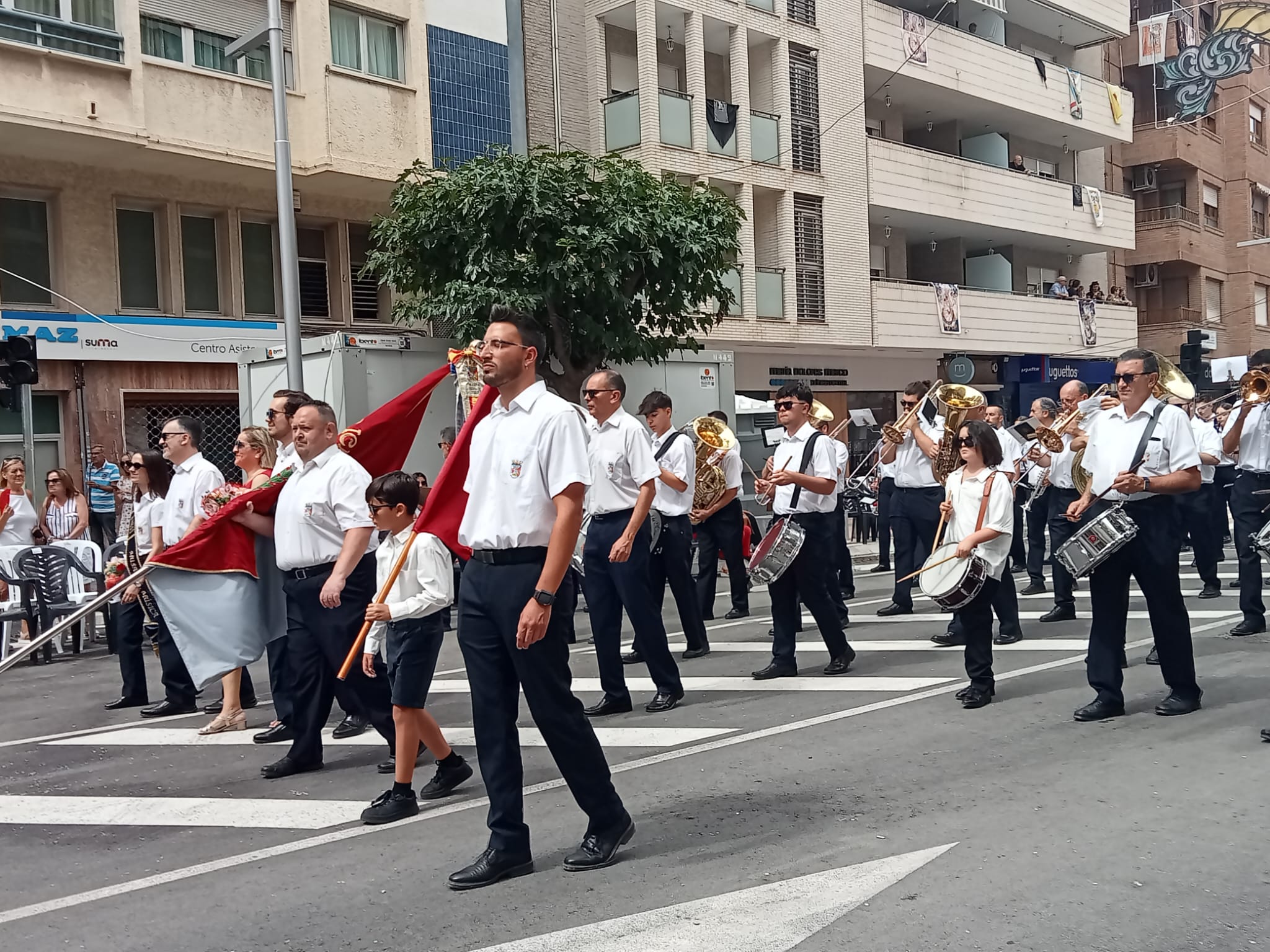 Banda Municipal en la Ofrenda