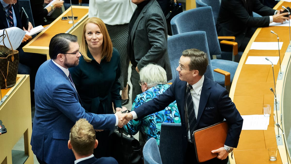 El primer ministro de Suecia promete ministerios a la extrema derecha si puede formar gobierno después de las elecciones