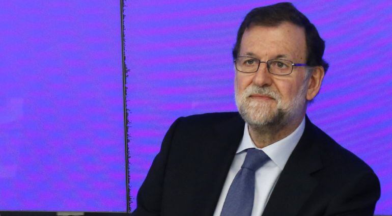 El jefe del Ejecutivo en funciones y presidente del PP, Mariano Rajoy.