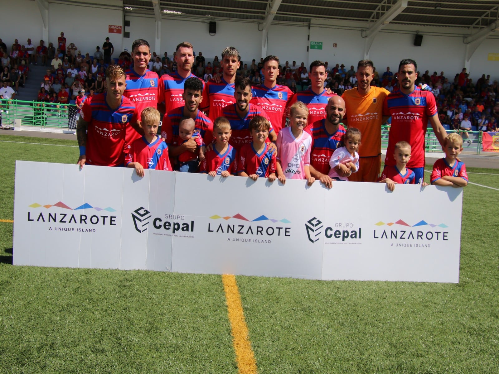 Primer once titular de la UD Lanzarote 2024-2025.