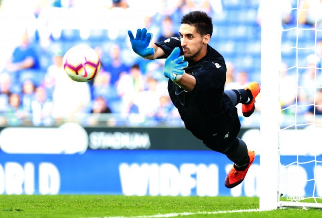 Oier Olazábal en el RCD Stadium