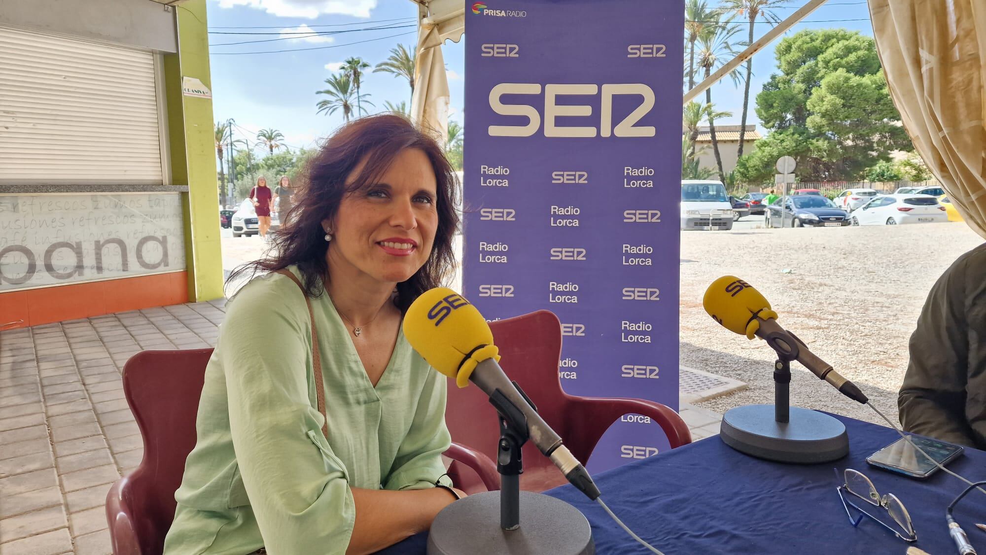 Pepi García, presidenta del Grupo Coros y Danzas Virgen del Rosario