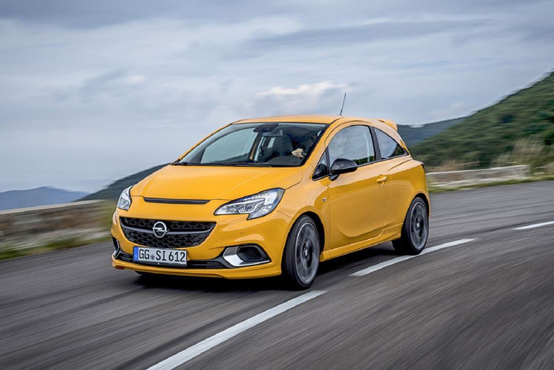 Imagen promocional de un modelo actual de Opel Corsa