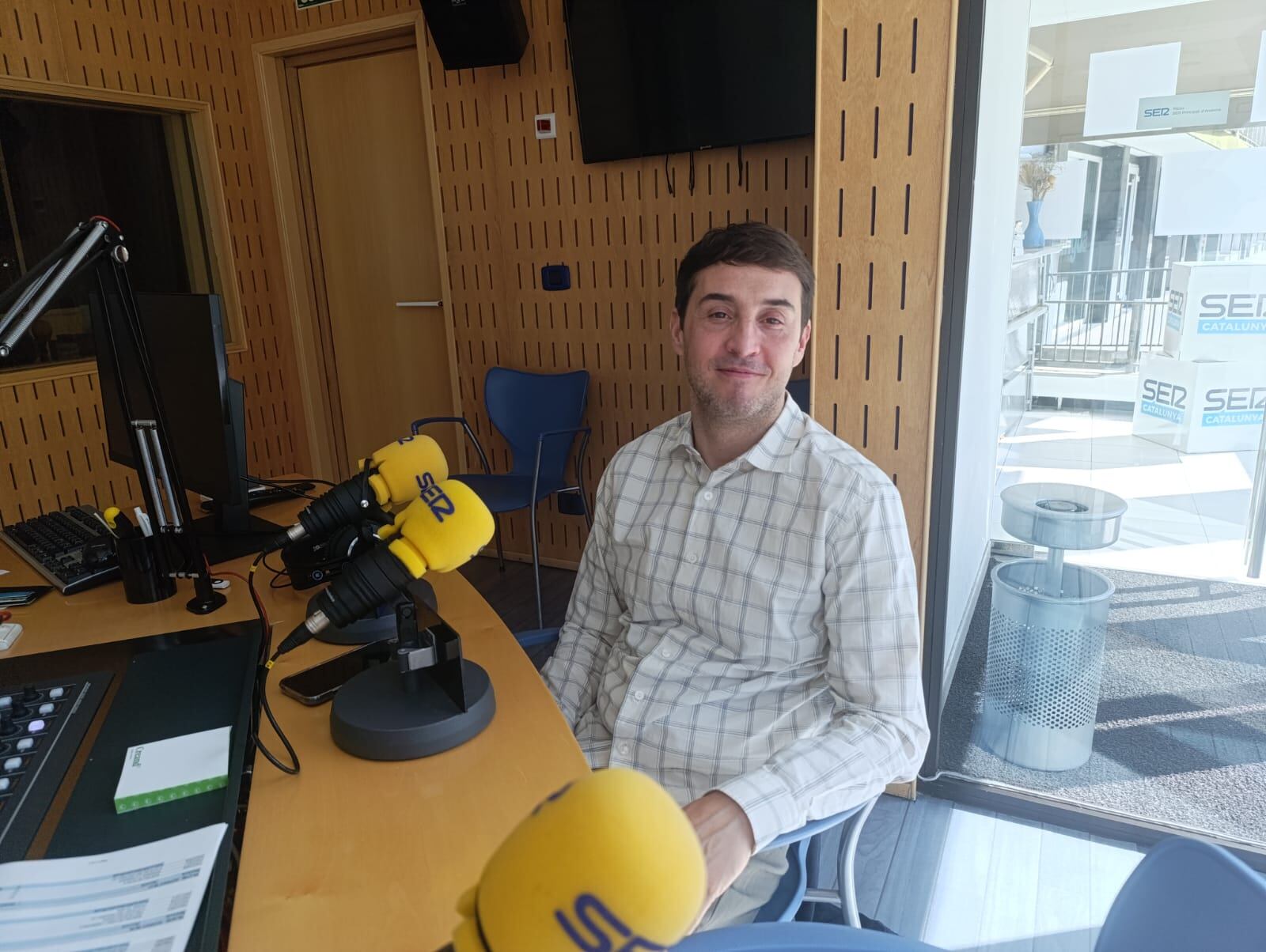 El director de Promoció Cultural del Govern, Joan-Marc Joval a l'Aquí Andorra