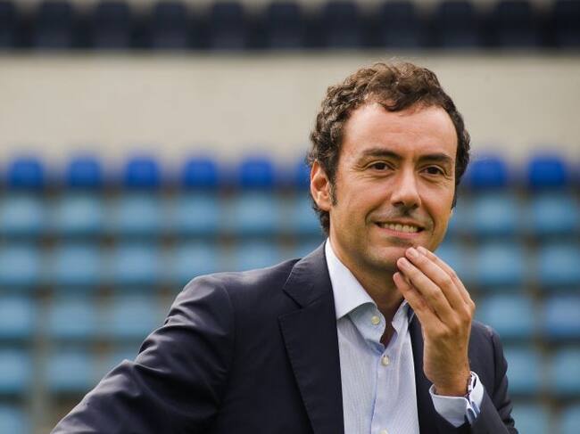 El presidente del Eibar, Alex Aranzabal, en una imagen de archivo.