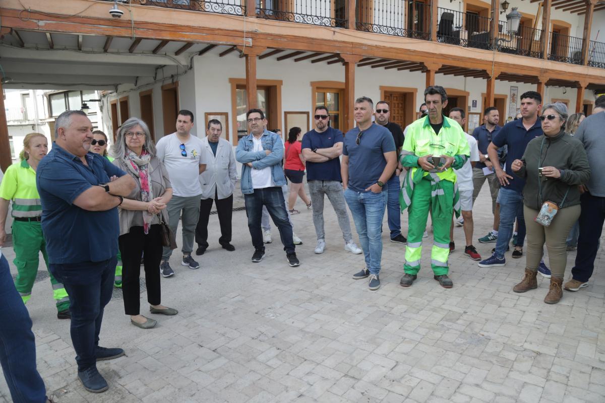 Los trabajadores critican que la empresa haya despedidos a dos compañeros en plena huelga de basuras en Ciempozuelos