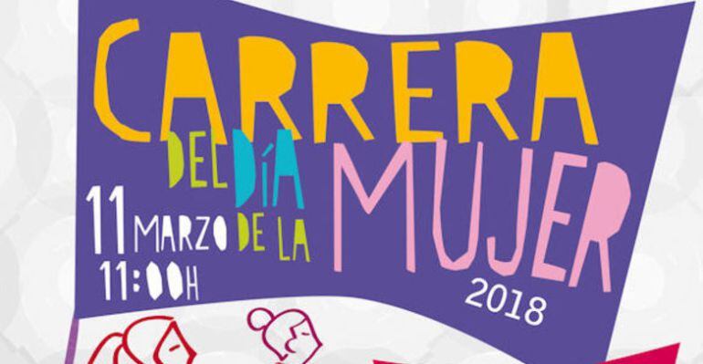 Cartel de la Carrera del Día de la Mujer 2018