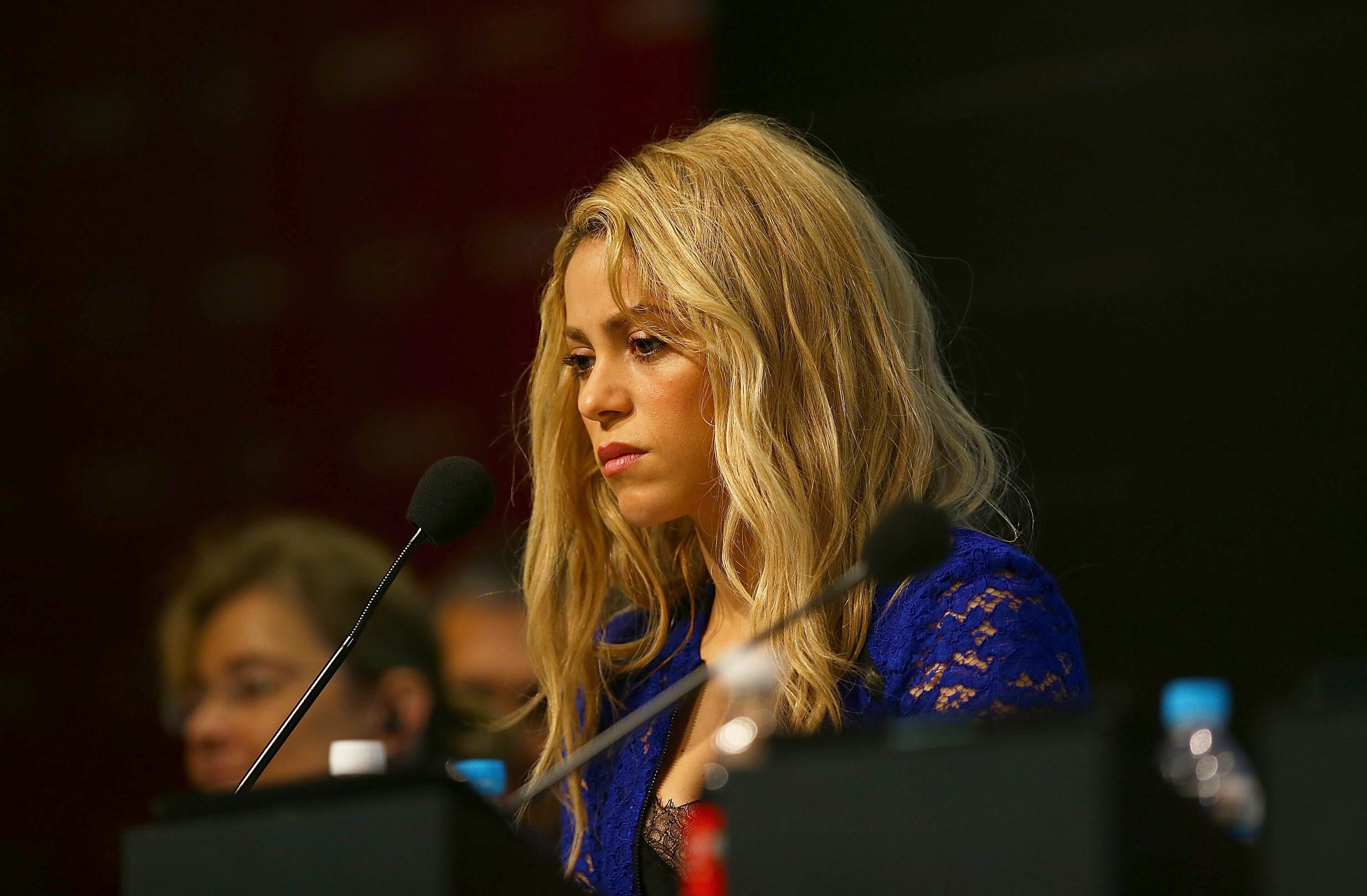 Shakira en 2014 en Río de Janeiro.