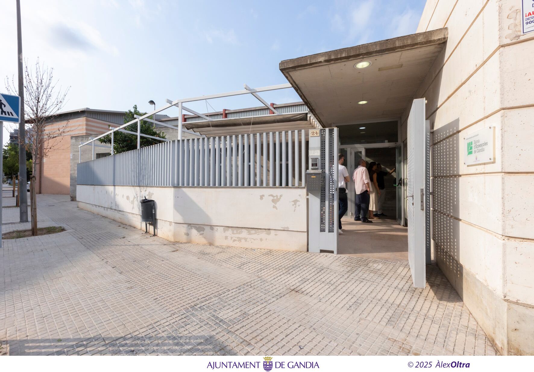 Nueva subsede de la Universidad Popular de Gandia, situada en el barrio del Raval