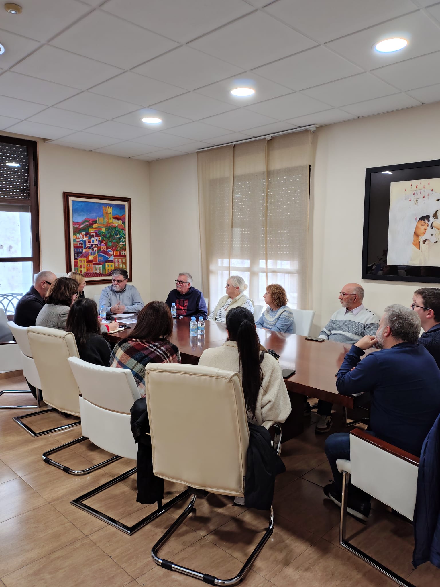 Momento de la reunión