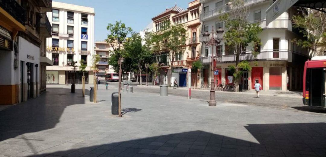 La plaza de la campana.