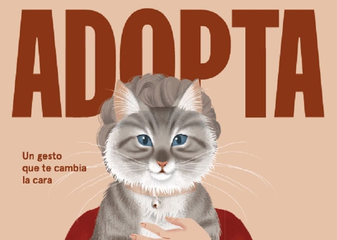 Campaña lanzada por el Ayuntamiento para promover la adopción de animales