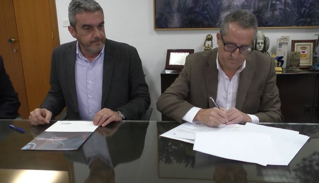 Convenio entre el CEEI y el Parque Cientifico de la UA