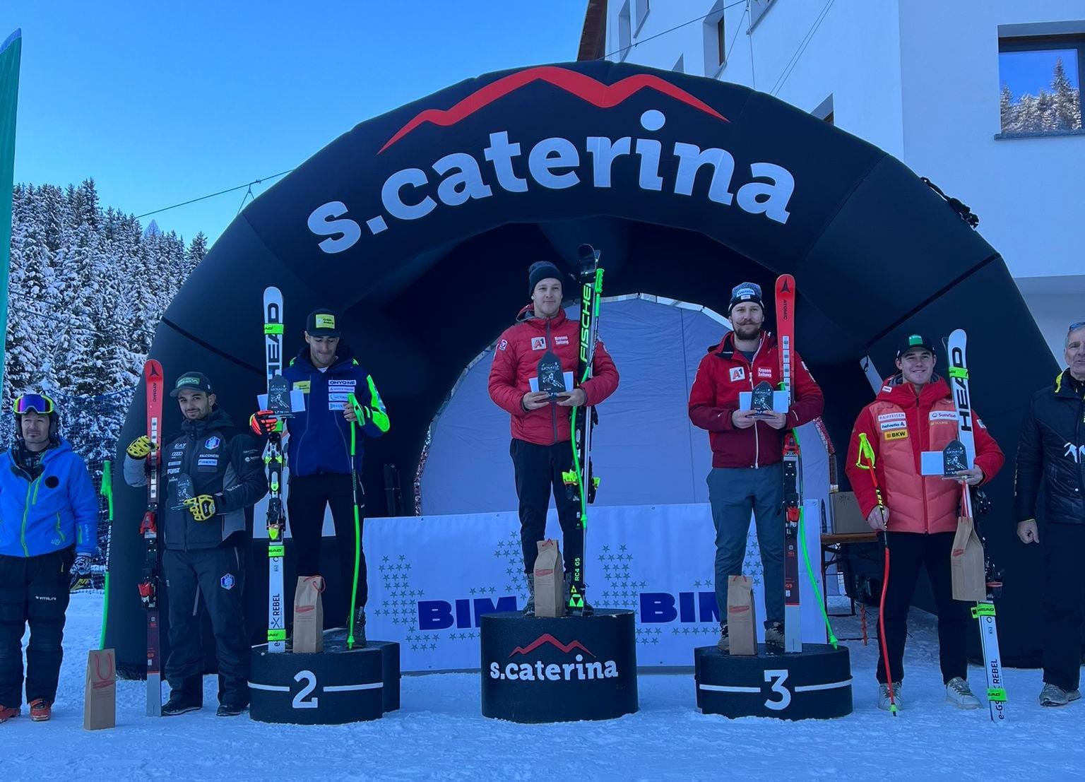 Joan Verdu ha quedat segon a Santa Caterina.