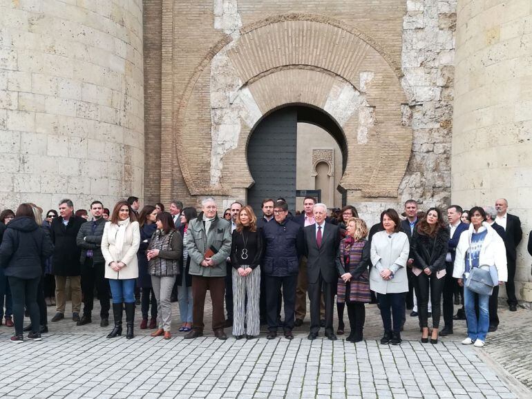 Concentración del 8 de marzo en las Cortes de Aragón