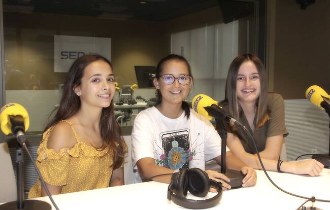 Candela, Mariona y Daniela estuvieron en Radio Castellón en 2019 tras ser galardonadas con el Premio Acción Social