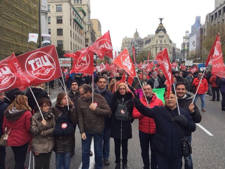 Manifestación en defensa de la Sanidad Pública