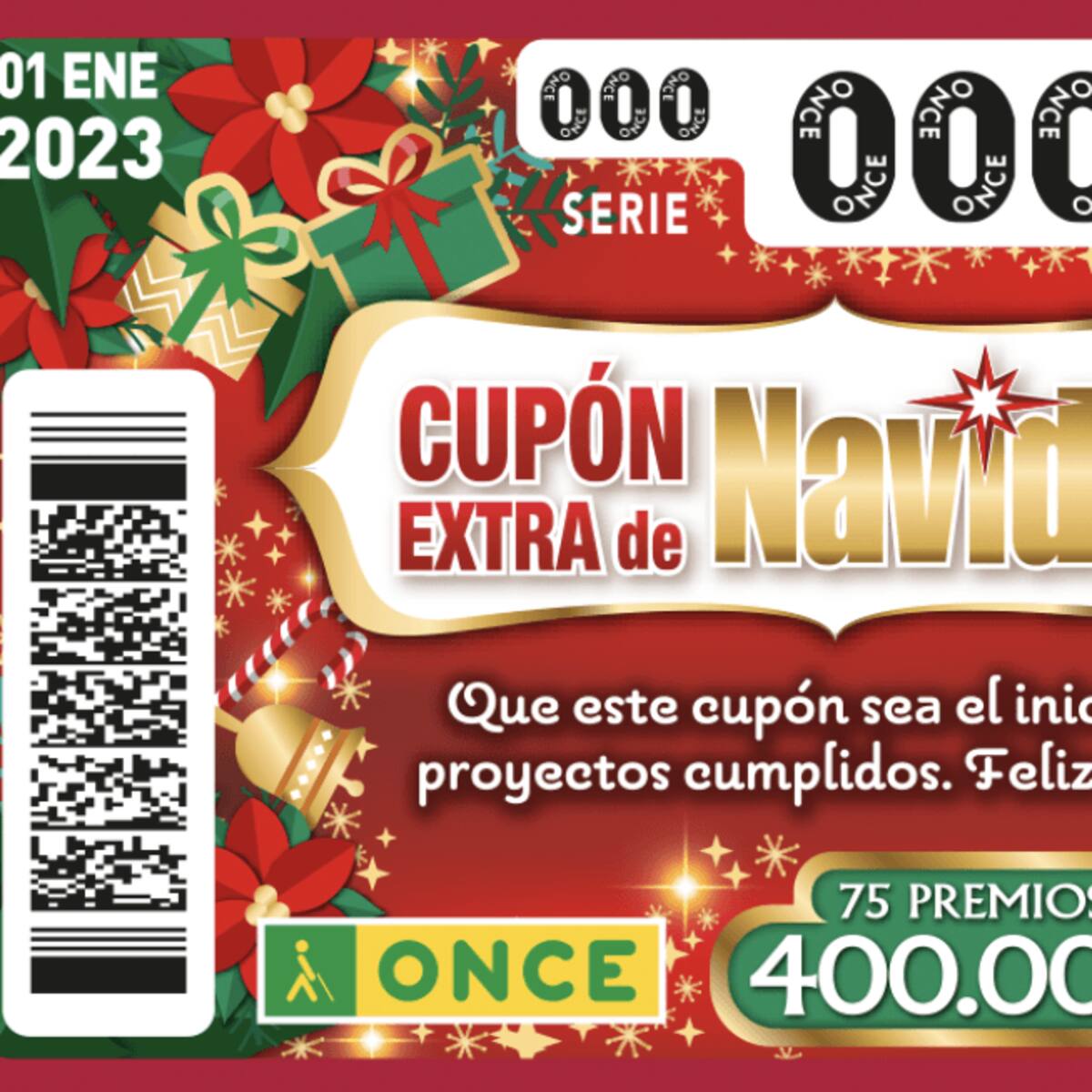 20.000 euros del cupón Extra de Navidad de la ONCE caen en Leganés