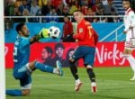 Aspas marca el gol de España para empatar ante Marruecos