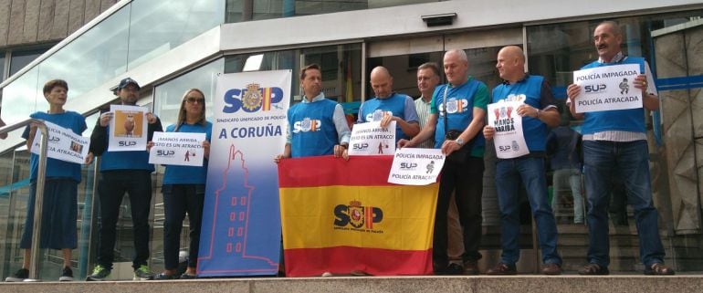 Movilización del SUP en A Coruña