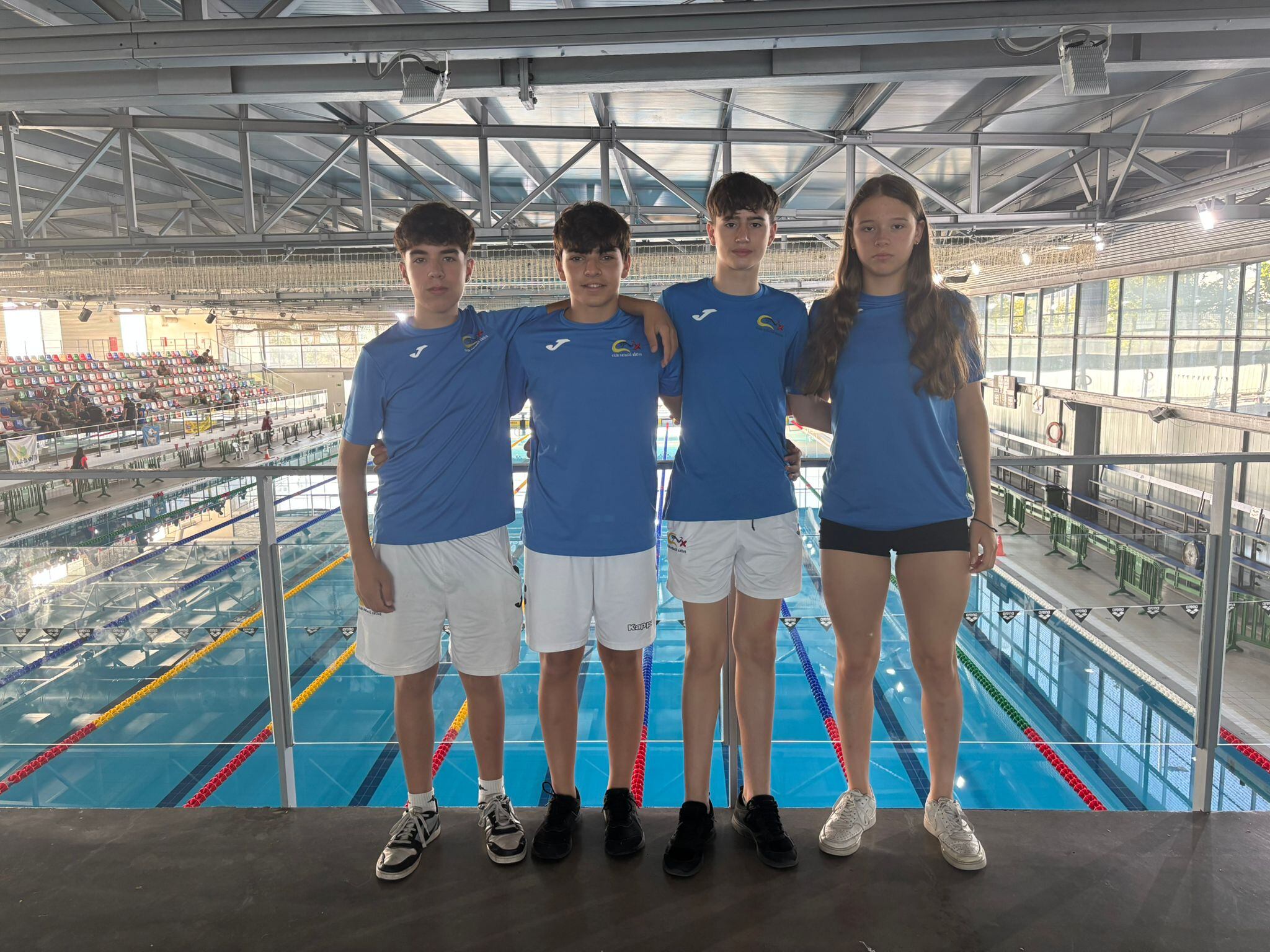 Representantes del Club Natació Xàtiva (Imágen: CNX)