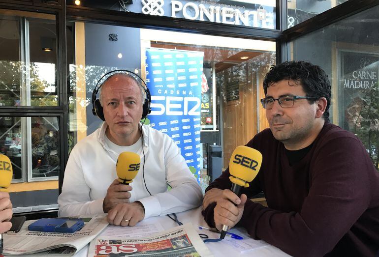 J.I. Tornadijo y Alberto Bustos