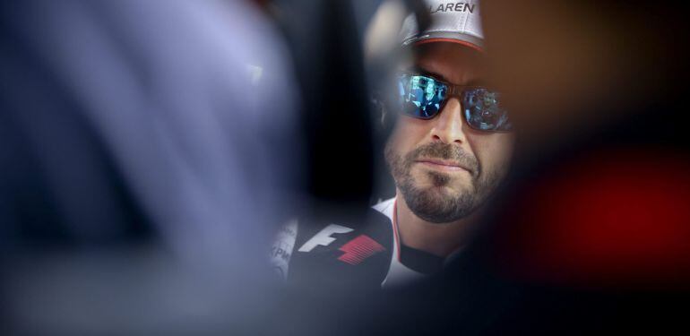 Fernando Alonso, en el GP de China.