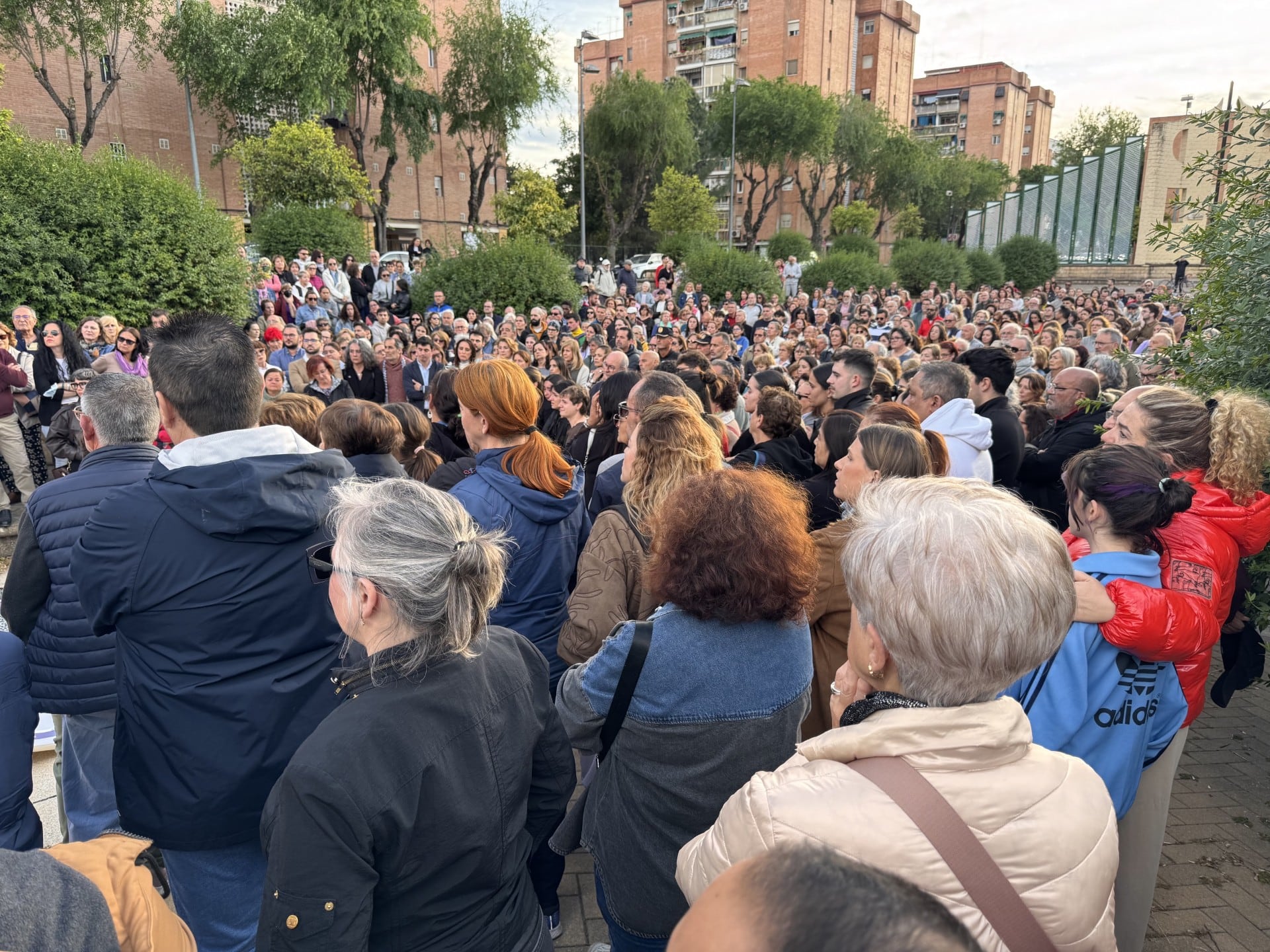 Concentración en repulsa por el crimen machista de Córdoba