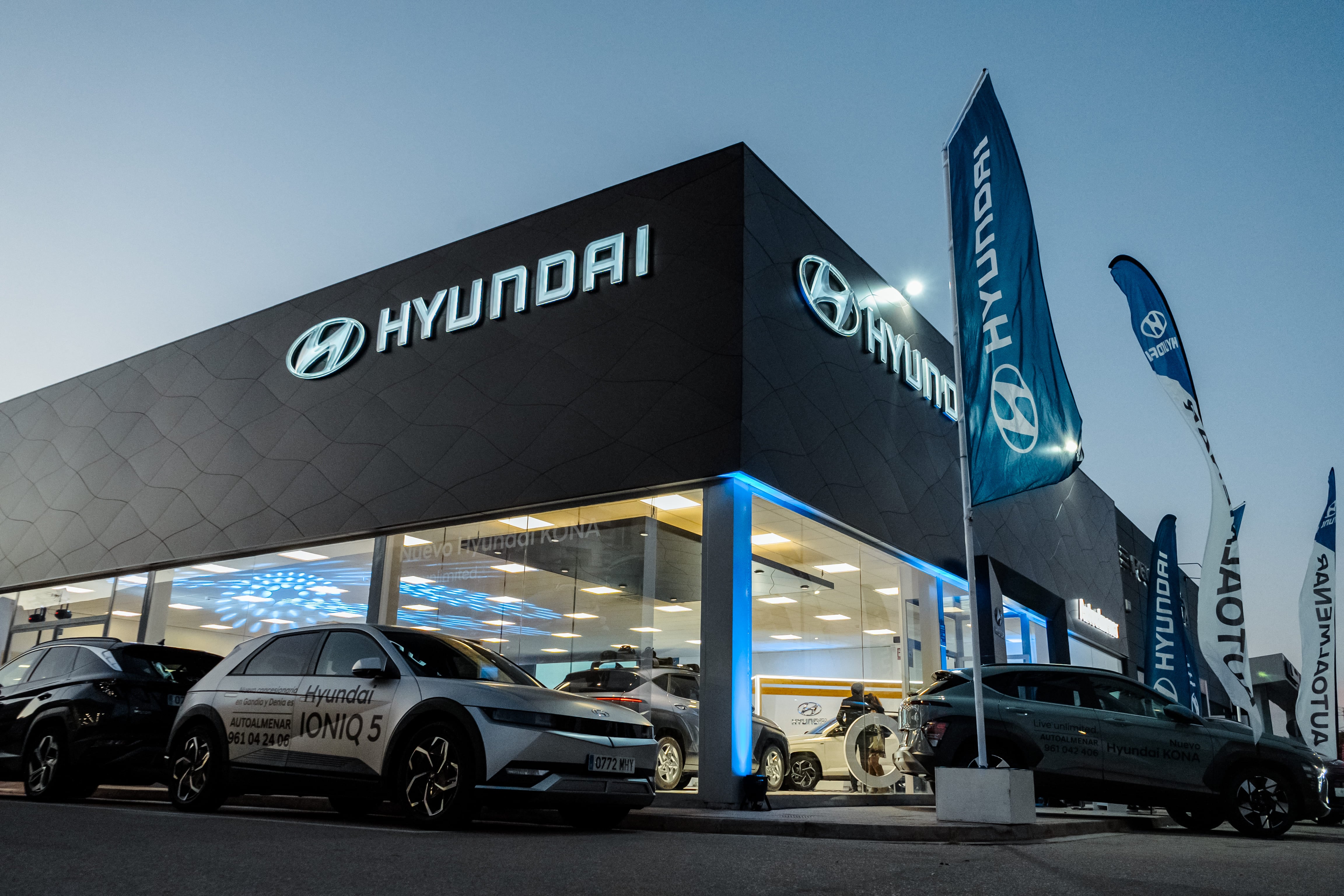 Nuevo concesionario de Hyundai Autoalmenar en Gandia.