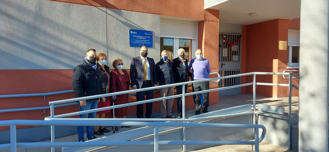 El acto inugural del centro de mayores de El Carrascal