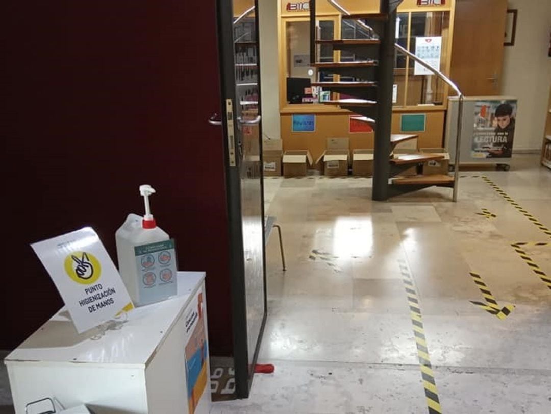 La Biblioteca Municipal establece todas las medidas de seguiridad para su reapertura