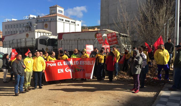 Concentración ante GEACAM