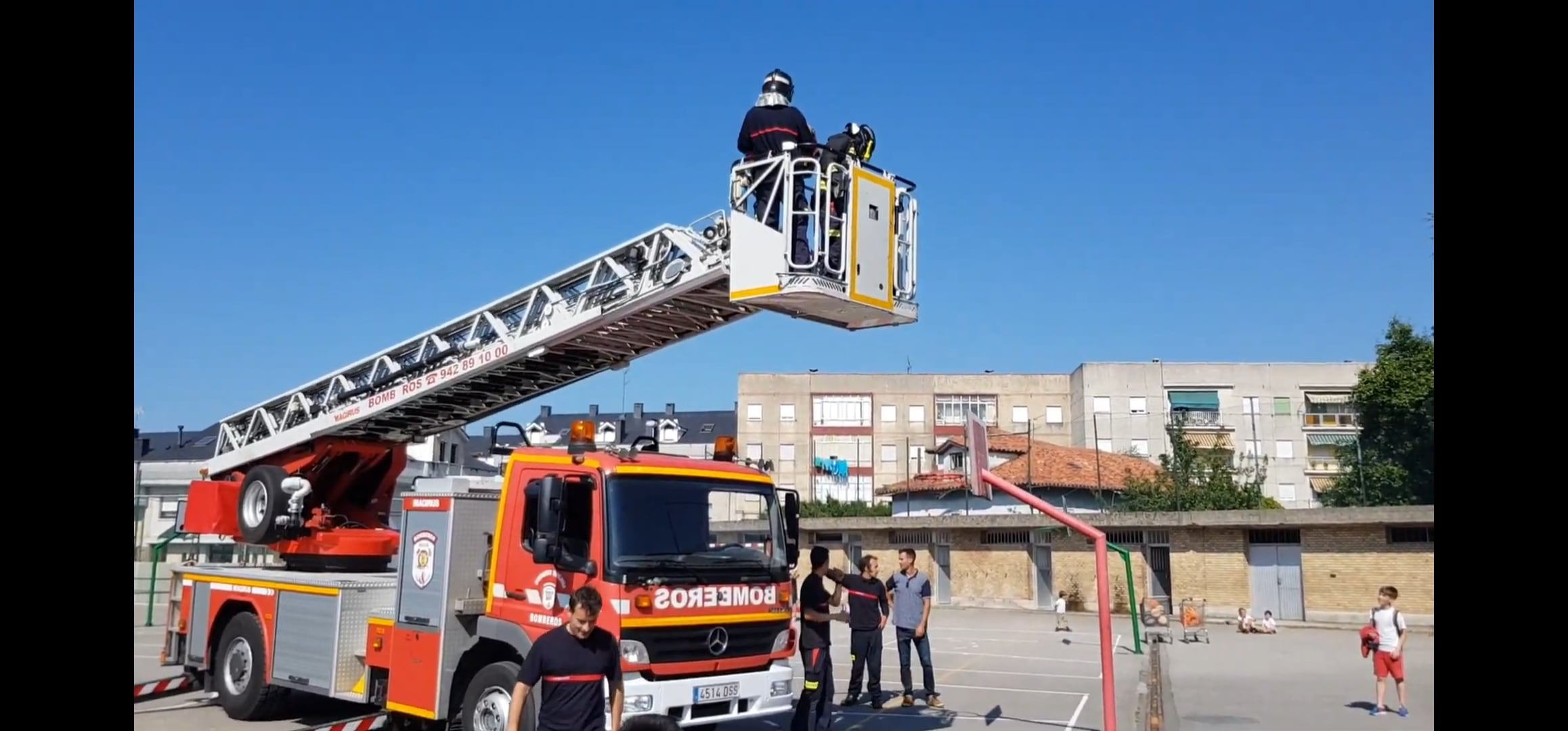 La autoescala de Torrelavega en un operativo