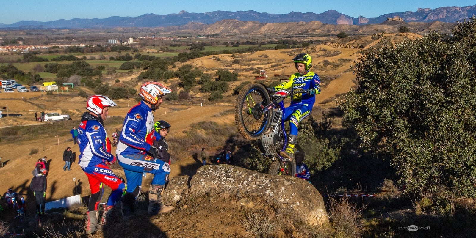 La Peña Motociclista Oscense organiza un año más el Trial de San Vicente