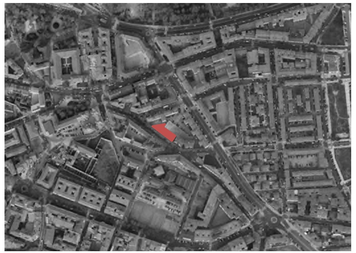 Plano de ubicación de la parcela donde estarán las viviendas