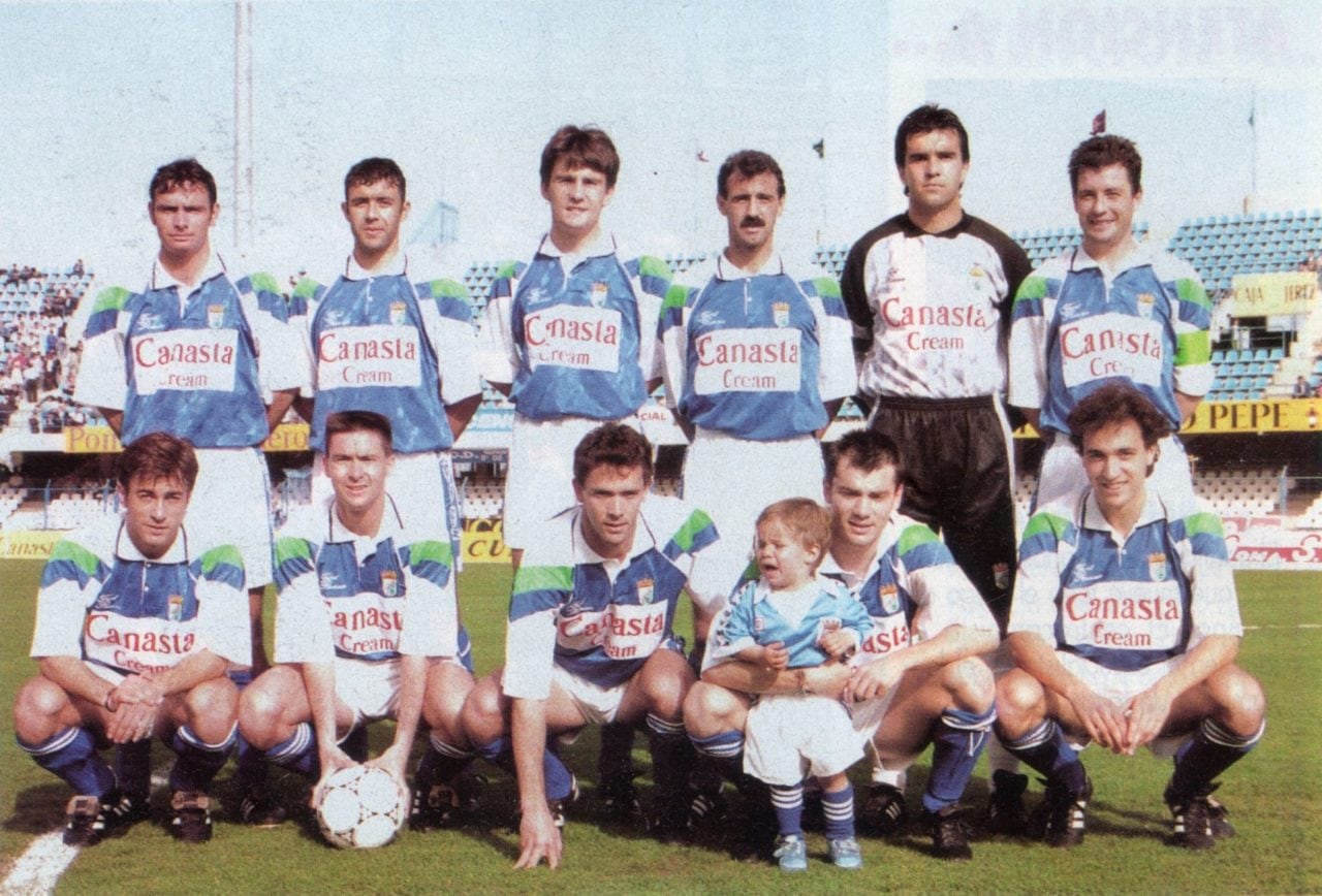 Equipo del Xerez CD temporada 92/93