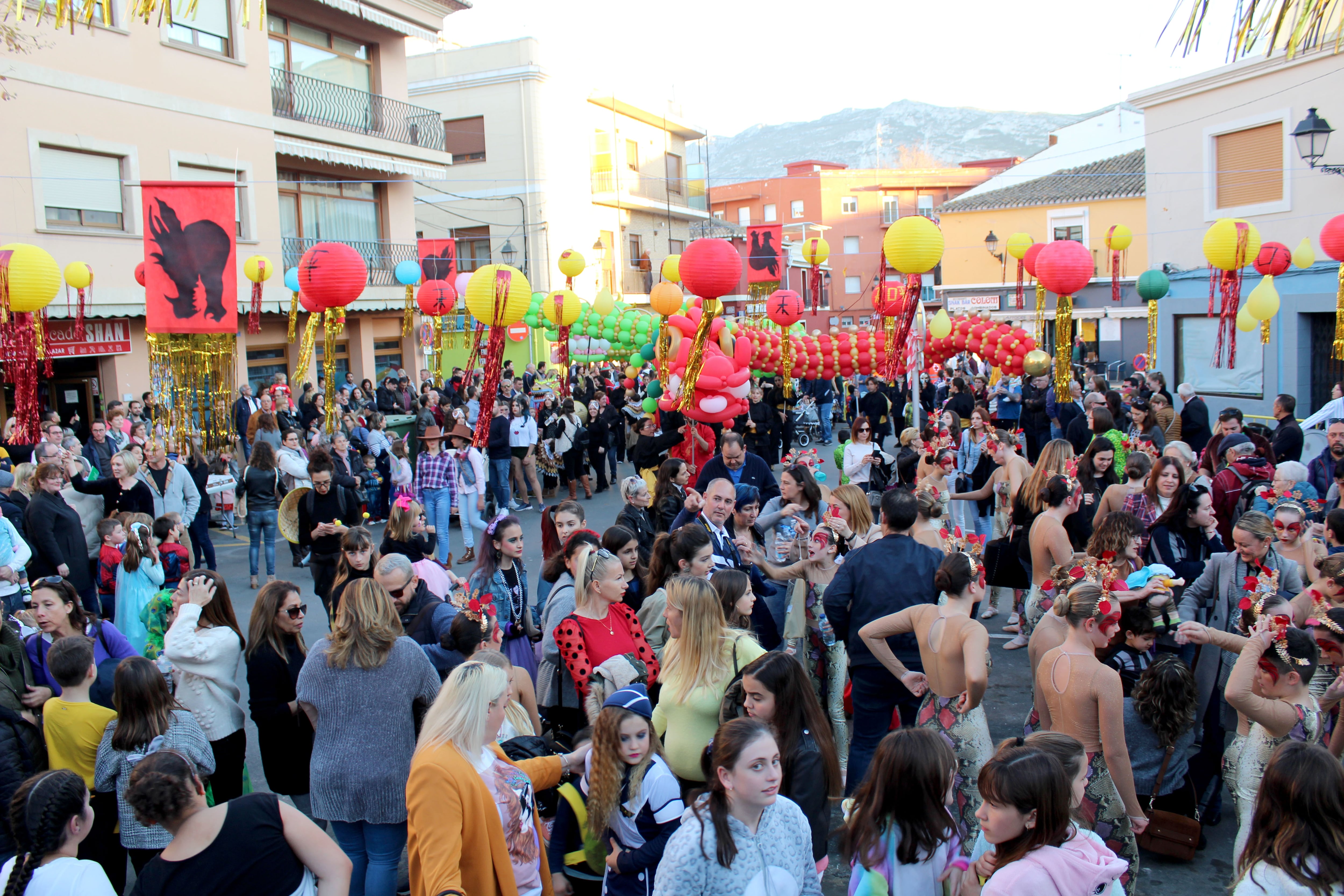 Imagen de archivo de Carnaval en Dénia.