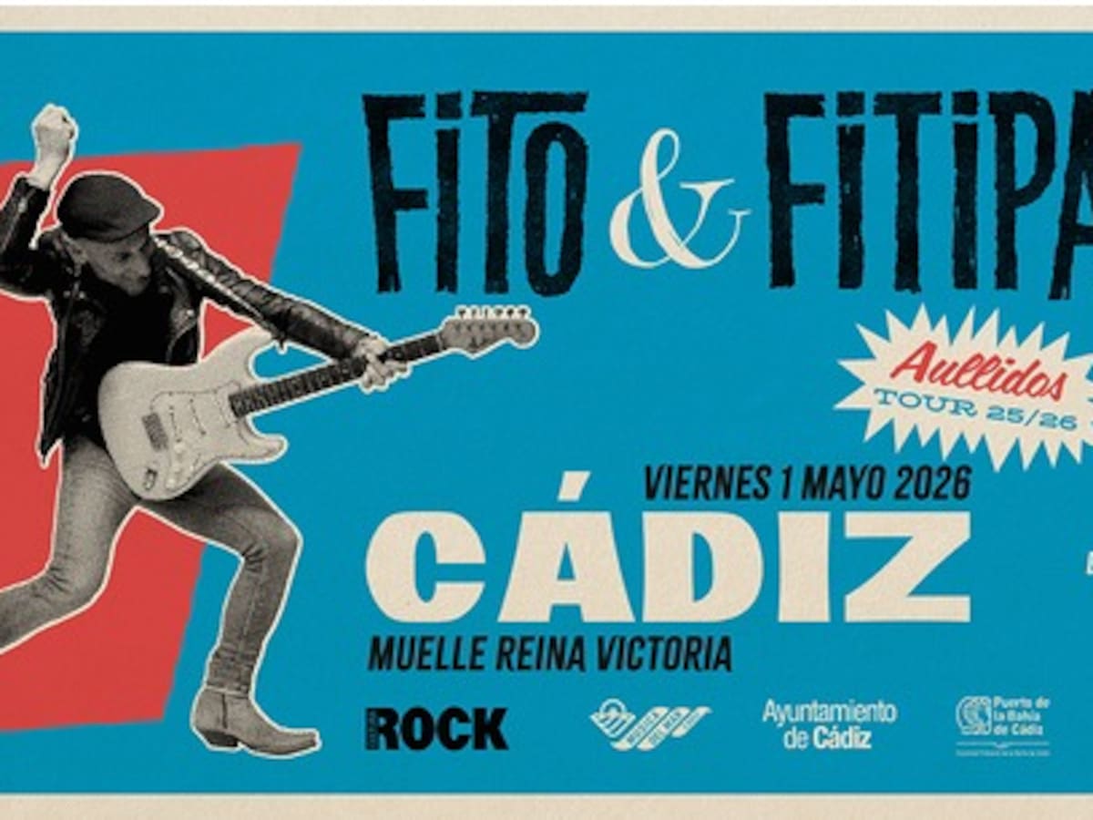 Música del Mar Cádiz inicia su ciclo musical con el lleno de Fito & Fitipaldis este viernes